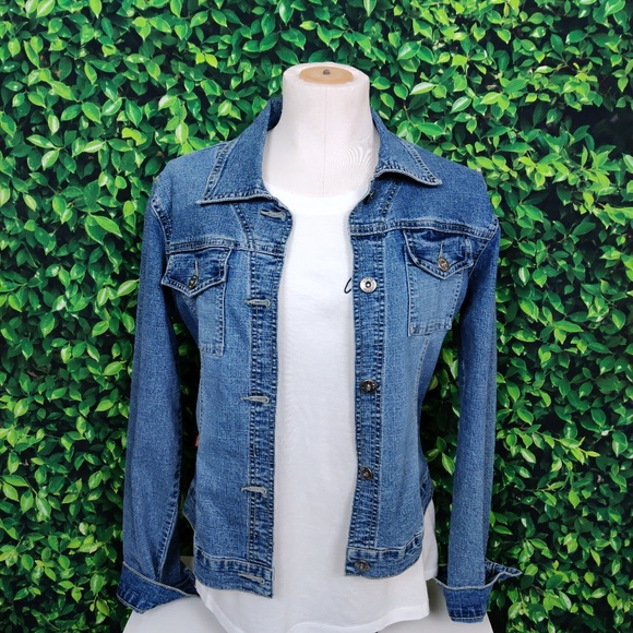 Stone Jean Jacket (Light Blue) - Picture 1 of 8